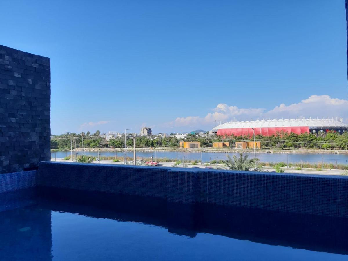 Hermoso Y Moderno Departamento Frente Al Malecon Con Preciosa Vista Al Mar Mazatlán Exteriör bild